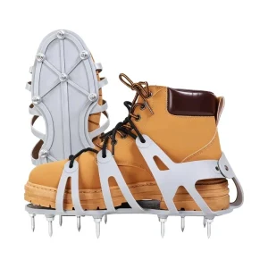 Lawn Aerator Shoes Heavy Duty Nail Lawn Sandals Grass Aerator Shoes for Aerating